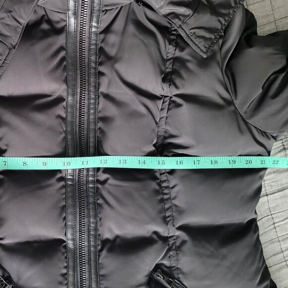 RUDSAK Black Puffer Jacket with Fur Hood - Picture 11 of 13